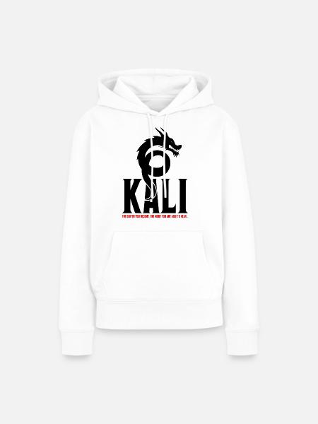 Kali Linux Offensive Security Pentest - Frauen Premium Bio Hoodie - Weiß