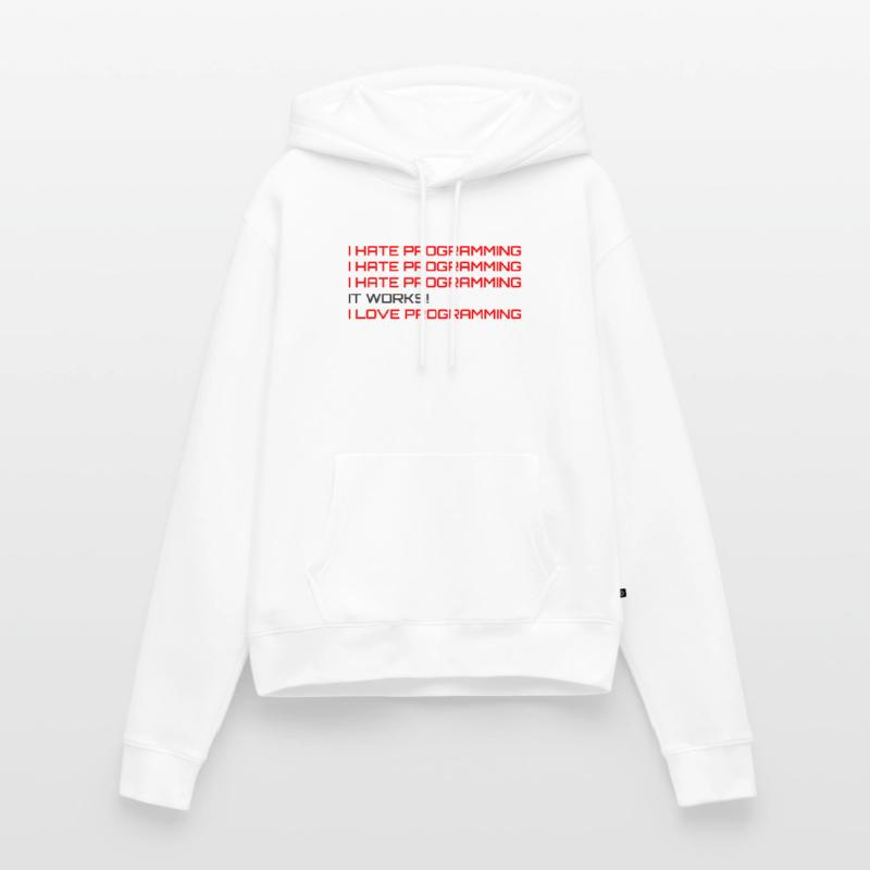 Computerprogrammierer Codierer Software Engineers Geschenk Frauen Premium Bio Hoodie