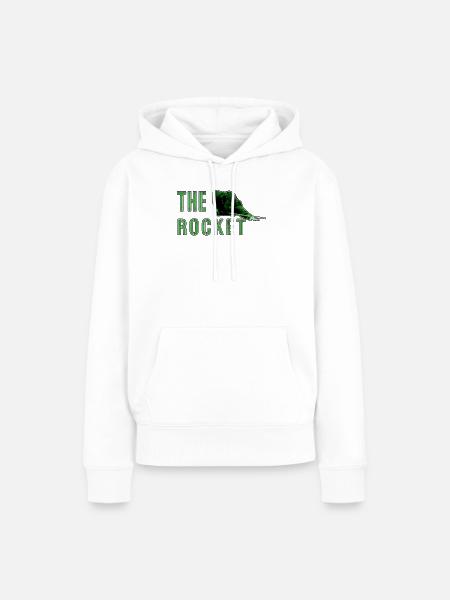 Die Rakete - Frauen Premium Bio Hoodie - Weiß
