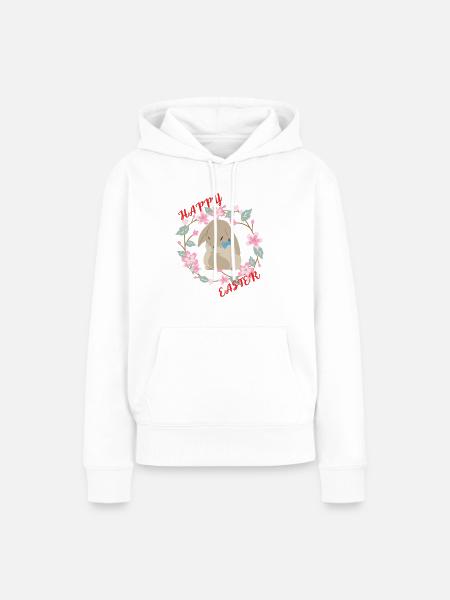 Frohe Ostern | Ostern | Ostergeschenke | Ostern - Frauen Premium Bio Hoodie - Weiß