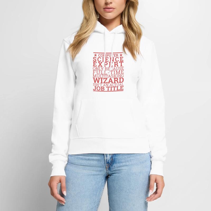 "Computer Science Expert Wizard | Computer Science" Women’s Premium Organic Hoodie