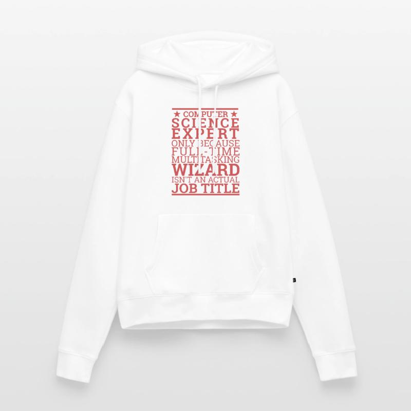 "Computer Science Expert Wizard | Computer Science" Women’s Premium Organic Hoodie