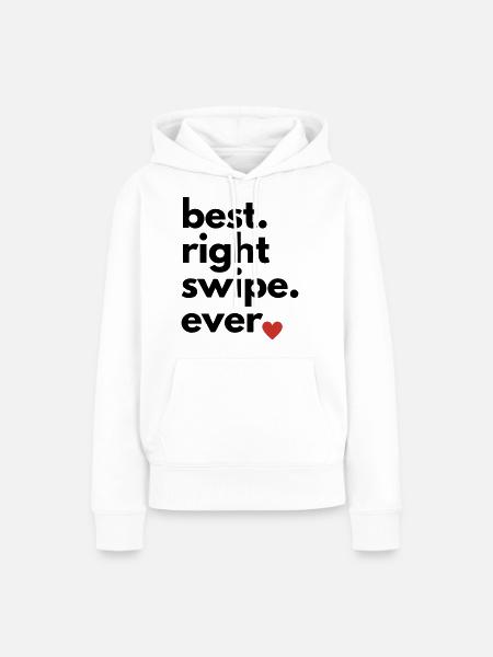 Bester Rechtsstreich aller Zeiten - Frauen Premium Bio Hoodie - Weiß