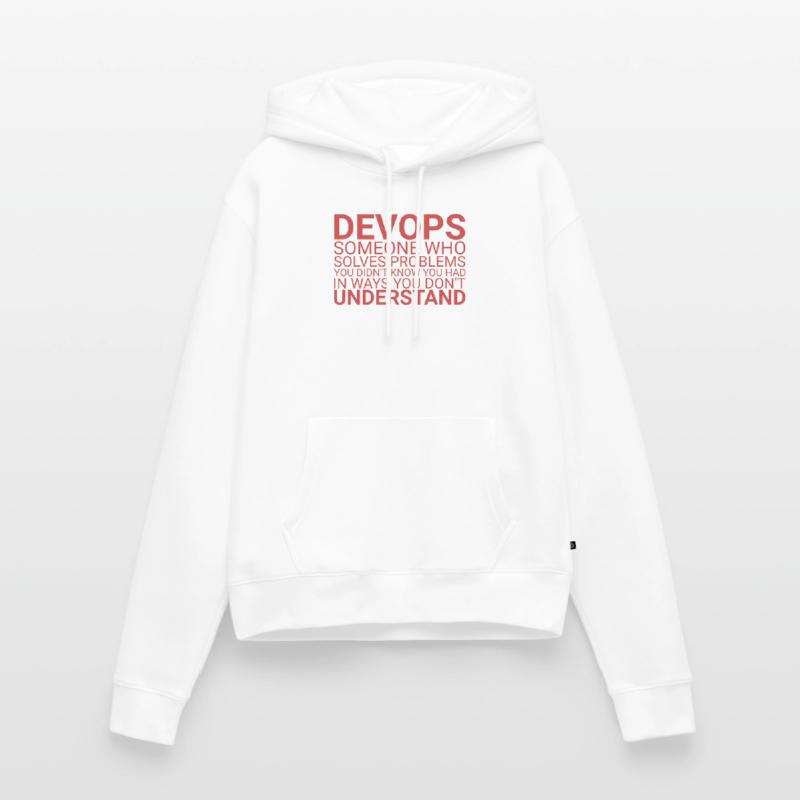 "DevOps Problem | Software Development" Women’s Premium Organic Hoodie