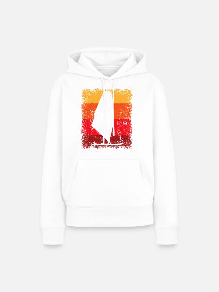 Windsurf Windsurfen Windsurfer Windsurfing - Frauen Premium Bio Hoodie - Weiß