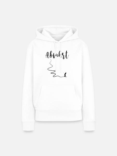Abfahrt - - Frauen Premium Bio Hoodie - Weiß