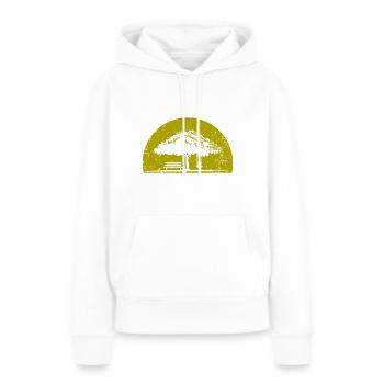 Tree - Women’s Premium Organic Hoodie - white - Front - Julia (174cm)