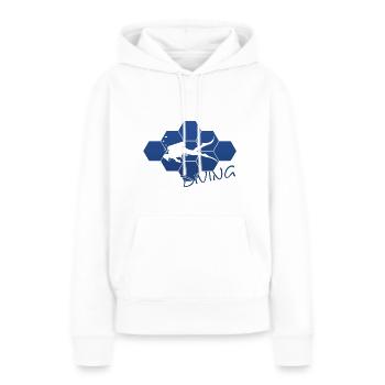 Diving - Frauen Premium Bio Hoodie - Weiß - Vorne - Julia (174cm)
