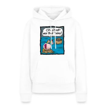 Einhorn Arche Noah Bibel Geschichte Kommunion - Frauen Premium Bio Hoodie - Weiß - Vorne - Julia (174cm)