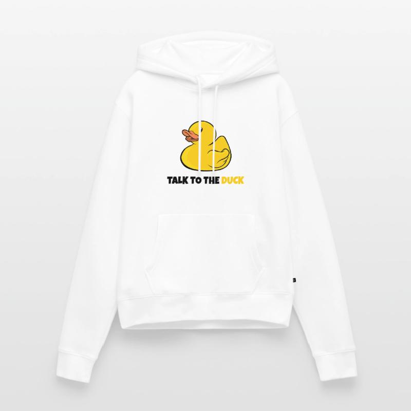 Programmierer Gummiente Debugging Frauen Premium Bio Hoodie