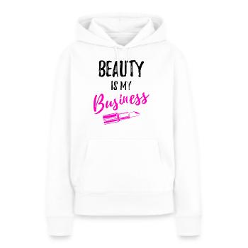 Kosmetikerin Kosmetik kosmetiker - Frauen Premium Bio Hoodie - Weiß - Vorne - Julia (174cm)