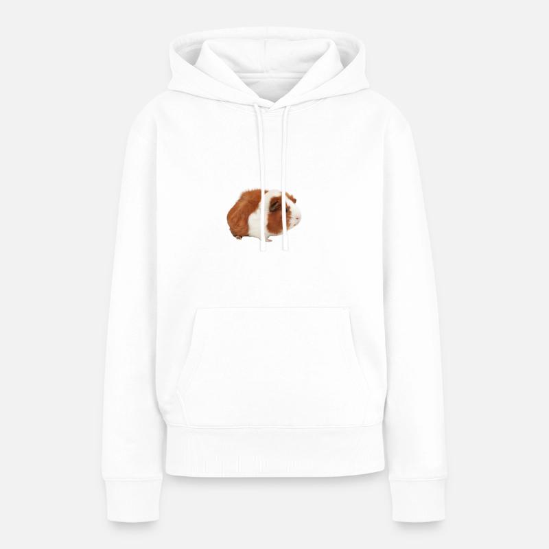 Cochon d'Inde Hamster - Sweat à capuche Premium bio Femme - blanc