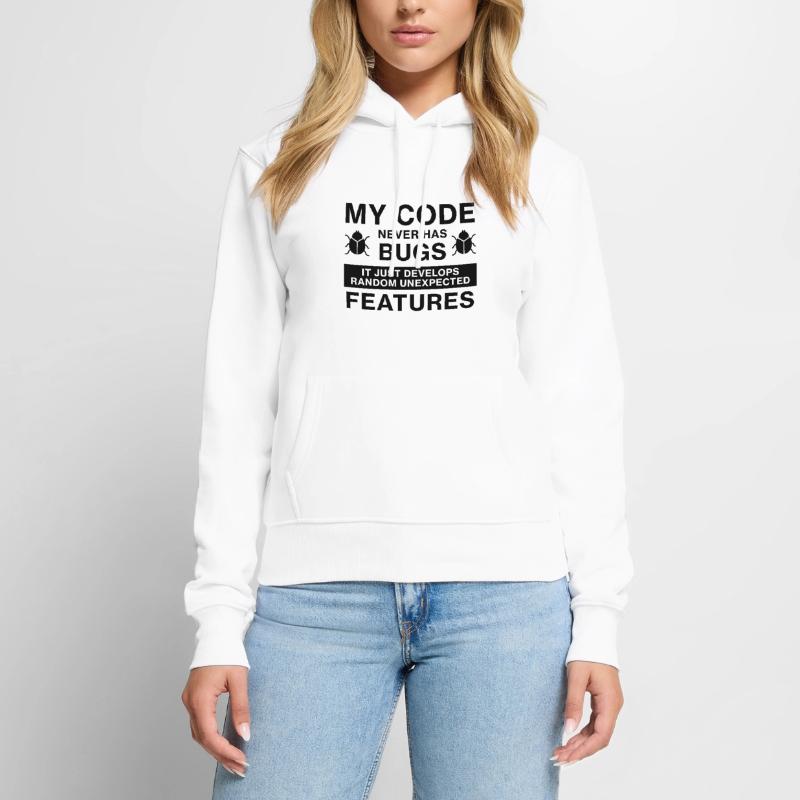 Programmierer Coder Coding Frauen Premium Bio Hoodie