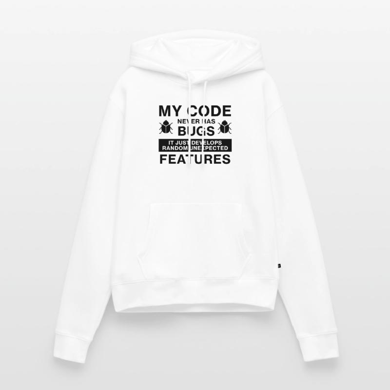 Programmierer Coder Coding Frauen Premium Bio Hoodie