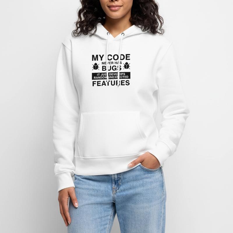 Programmierer Coder Coding Frauen Premium Bio Hoodie