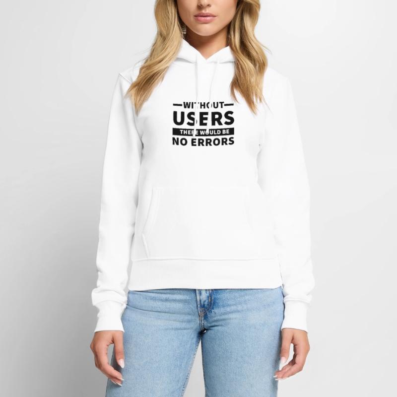 Coder Programmierer User Error Coding Frauen Premium Bio Hoodie