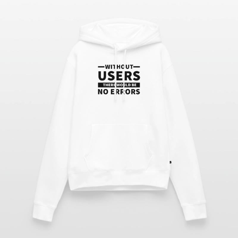 Coder Programmierer User Error Coding Frauen Premium Bio Hoodie