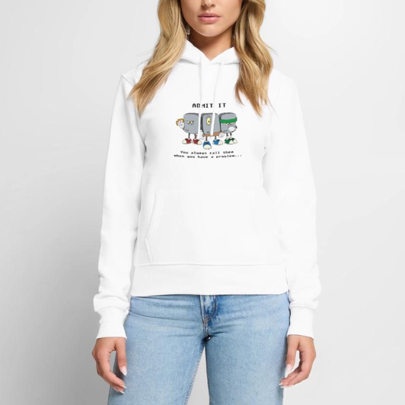 Ctrl Alt Del Computer Computer Scientist Programmer Women’s Premium Organic Hoodie