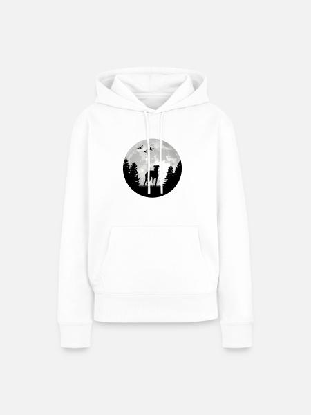 Galgo Español Spanischer Windhund - Frauen Premium Bio Hoodie - Weiß