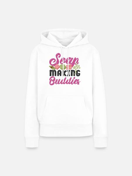 Soap Making Crafting Soap Making - Frauen Premium Bio Hoodie - Weiß