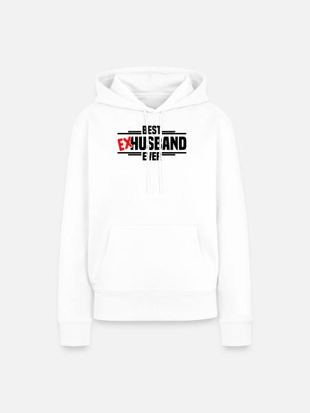 Scheidung Trennung Ehe Ex Scheidungsparty - Frauen Premium Bio Hoodie - Weiß