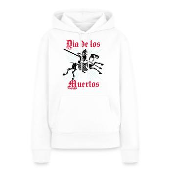 Dia de los Muertos Skeleton Day of the Dead Halloween - Women’s Premium Organic Hoodie - white - Front - Julia (174cm)