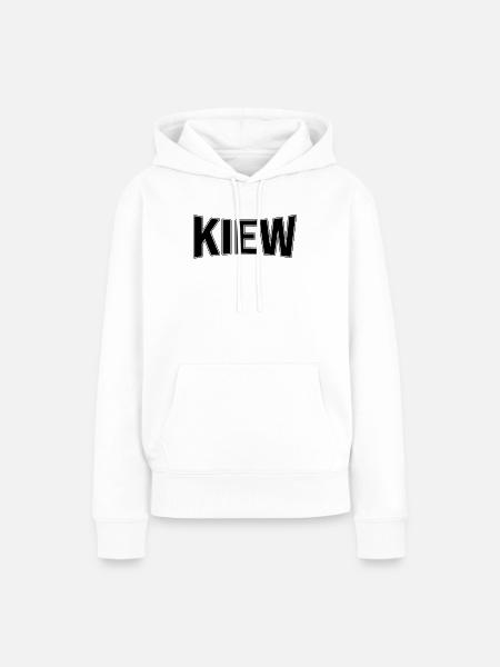 Kiew - Frauen Premium Bio Hoodie - Weiß