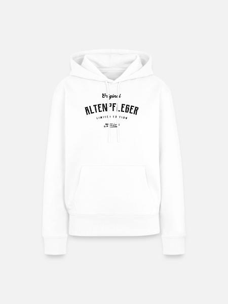 Altenpfleger Limited Edition Altenpflegerin - Frauen Premium Bio Hoodie - Weiß