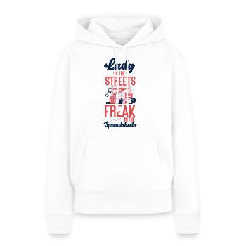 Accountant Bookkeeper Accounting - Frauen Premium Bio Hoodie - Weiß - Vorne - Julia (174cm)