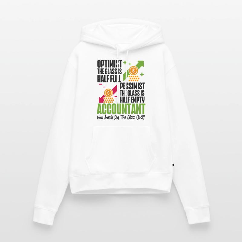 Comptable Comptable Comptable Sweat à capuche Premium bio Femme