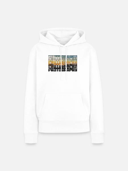 Fotografie - Frauen Premium Bio Hoodie - Weiß
