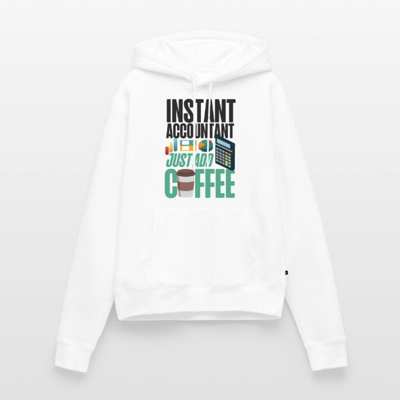 Comptable Comptable Comptable Sweat à capuche Premium bio Femme
