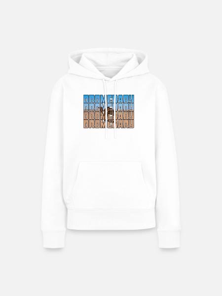 Dromedar - Frauen Premium Bio Hoodie - Weiß