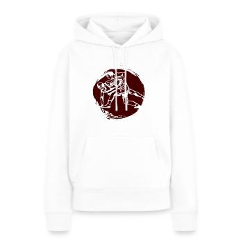 Grappling Martial Arts Wrestling - Frauen Premium Bio Hoodie - Weiß - Vorne - Julia (174cm)