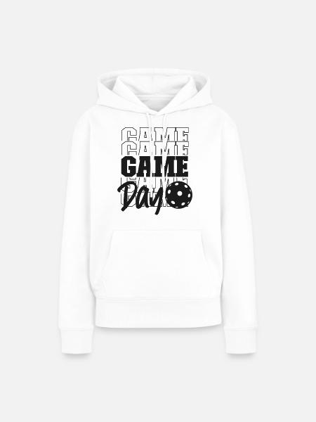 Pickleball Game Day - Frauen Premium Bio Hoodie - Weiß