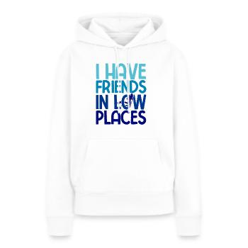 Apnoetaucher Freitaucher Taucher - Frauen Premium Bio Hoodie - Weiß - Vorne - Julia (174cm)