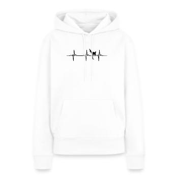 Taekwondo Taekwondoin Tae-Kwon-Do Tae Kwon Do - Frauen Premium Bio Hoodie - Weiß - Vorne - Julia (174cm)