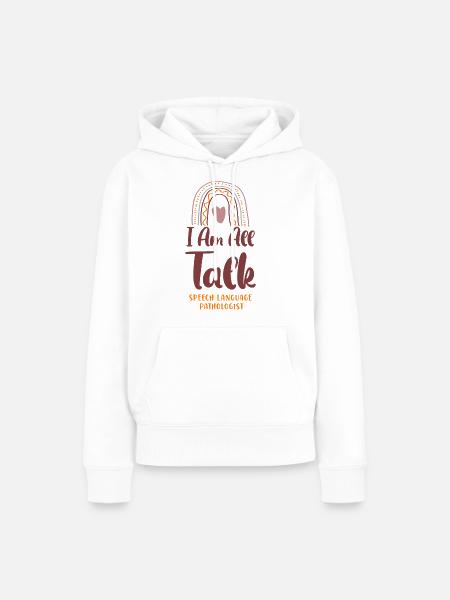 Speech Therapist Therapy Assistant - Frauen Premium Bio Hoodie - Weiß