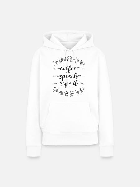 Speech Therapist Therapy Assistant - Frauen Premium Bio Hoodie - Weiß
