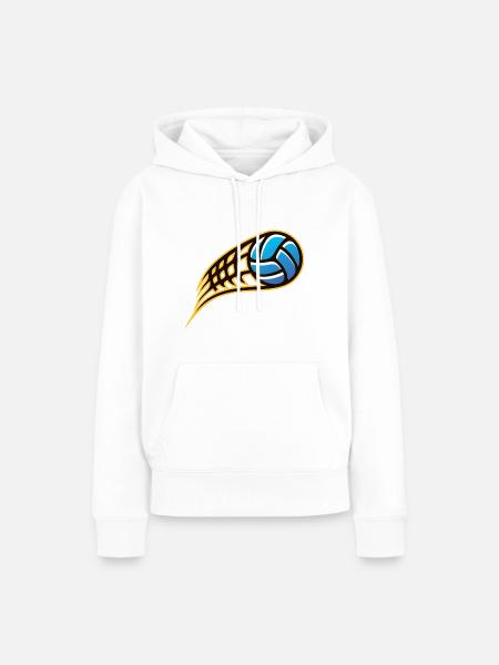 Ballsport - Frauen Premium Bio Hoodie - Weiß