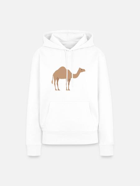 Wildtiere - Frauen Premium Bio Hoodie - Weiß