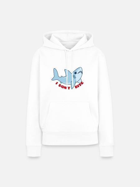 Meerestiere - Frauen Premium Bio Hoodie - Weiß