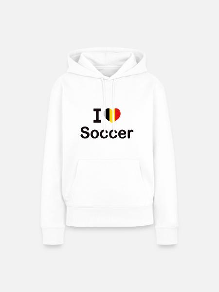 Ballsport - Frauen Premium Bio Hoodie - Weiß