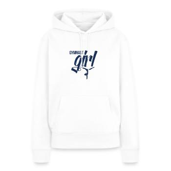 Turner Bodenturnen Turnerin Gymnast Bodenturner - Frauen Premium Bio Hoodie - Weiß - Vorne - Julia (174cm)