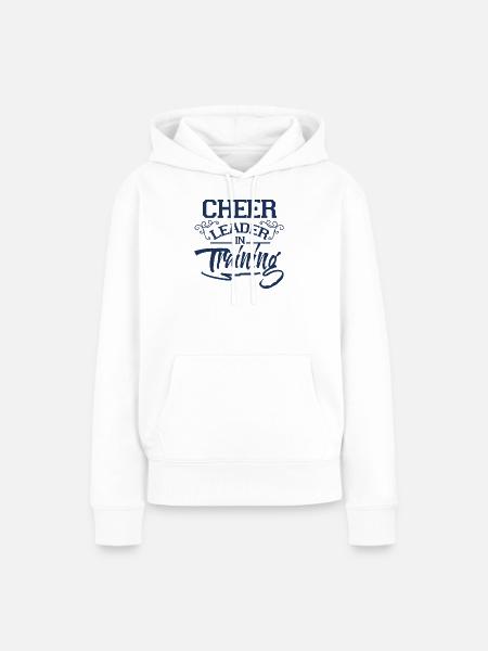 Cheerlead - Frauen Premium Bio Hoodie - Weiß