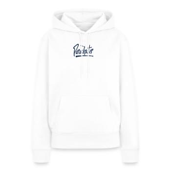 Skydive - Sweat à capuche Premium bio Femme - blanc - Devant - Julia (174cm)