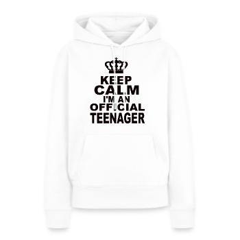 13.Geburtstag - Frauen Premium Bio Hoodie - Weiß - Vorne - Julia (174cm)