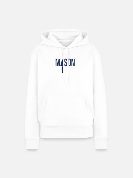 Maurern Maurer - Frauen Premium Bio Hoodie - Weiß