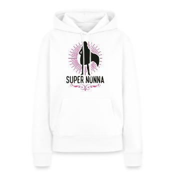 Super Nonna migliore del mondo Idee Regali - Frauen Premium Bio Hoodie - Weiß - Vorne - Julia (174cm)