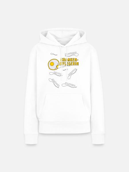 KRANKENPFLEGERIN - Frauen Premium Bio Hoodie - Weiß